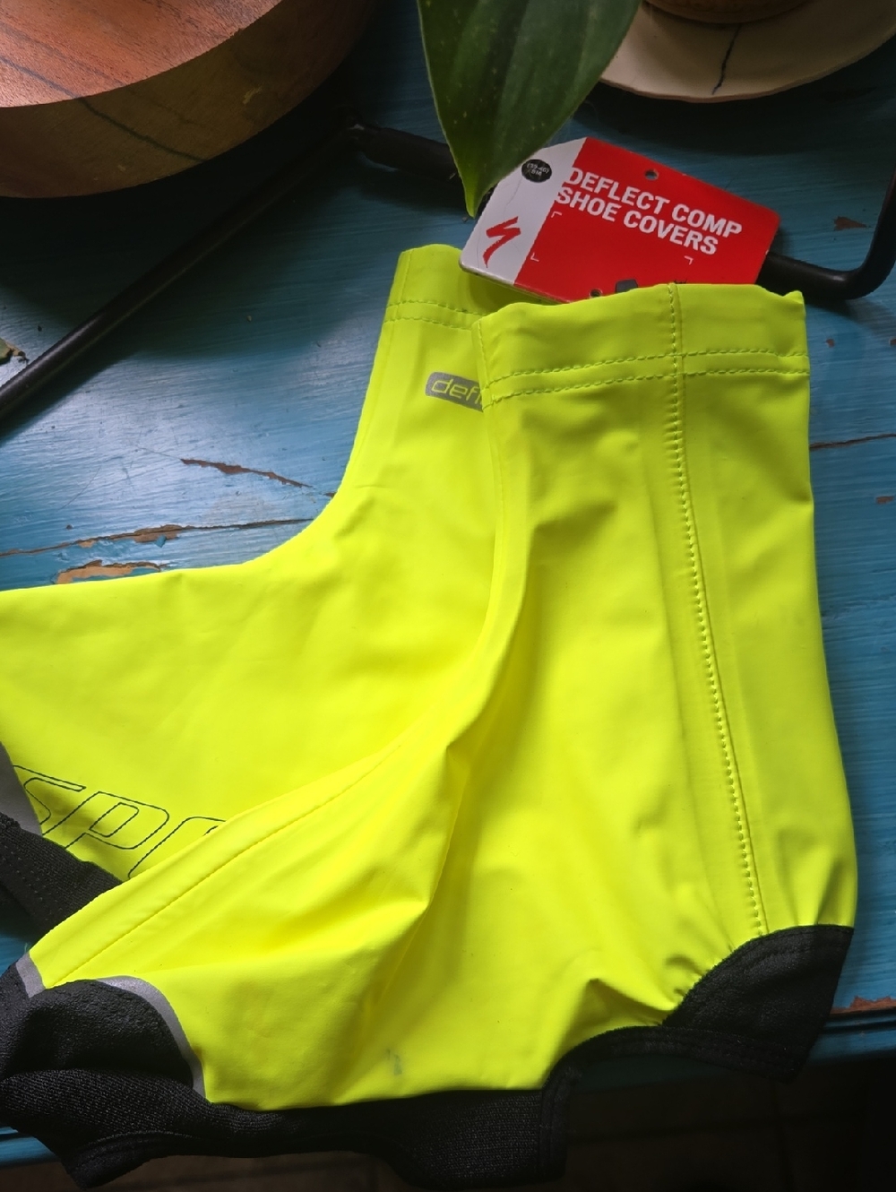 Deflect Comp High-Vis Yellow Shoe Covers